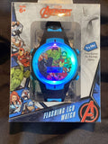 Marvel Avengers Flashing LCD Youth Watch Accutime NEW