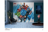 Marvel Avengers M026 Mural Peel and Stick Self Adhesive Wallpaper Approx 8'x9'