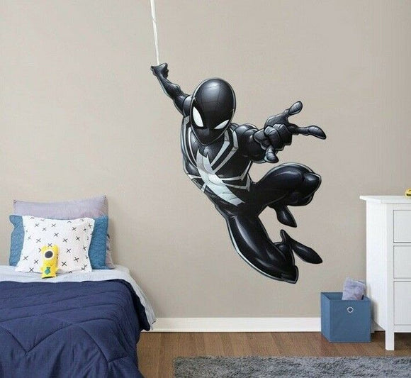 Spiderman Symbiote Black Suit Officially Licensed Wall Decal 96-96210C