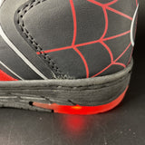 Spiderman Face Web Face Pose Light Up Kids Snow Boot Size 12 Marvel