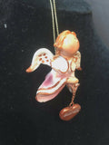 Pink Gabriela Prayer Angel Orn by the Encore Group made by Russ Berrie NEW
