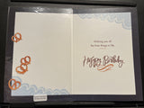 Birthday Husband 3D Greeting Card w/Envelope