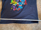 Marvel Avengers Heroes Mens Navy T-shirt  Size Large