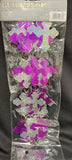 Easter/Christening/ Religious Pink & Silver Glitter Crosses - 9 ft. Garland