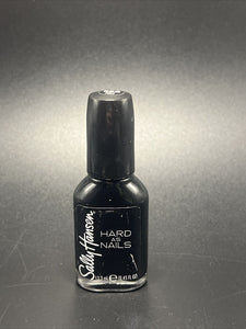 Sally Hansen Hard As Nails Xtreme Wear Nail Polish Liquid, Black Heart 880