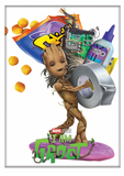 Marvel I am Groot with Duct Tape  Ata-Boy Magnet 2.5" X 3.5"