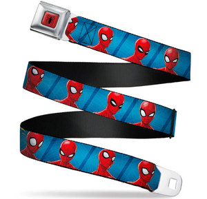 Marvel 2016 SPIDER-MAN Seatbelt Belt Spider-Man 6-Expressions: WSPD066 34"-38"