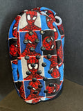 Marvel Spiderman Fuzzy Babba Toddler 3t-4t Shoe Sz  8-10