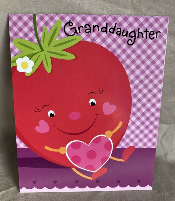 Graddaughter Valentine’s Day Greeting Card w/Envelope NEW
