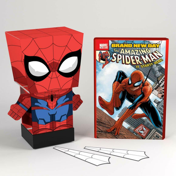 Pulp Heroes Snap Bots Marvel Spider-man  2019 NEW