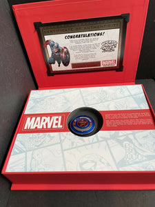 Marvel Captain America Large Blue Shield Pendant by What’s Your Passion Inc.