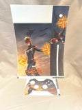 Marvel Carol Danvers Ready For Battle Xbox One ConsoleController Skin Skinit NEW