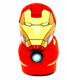 Happy Feet Marvel Iron Man Soft Plush Slippers (Size: XS - Child 7.5-12)