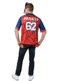 Marvel Universe: Spider-Man Men's Baseball Jersey Standard Size Up To 44” Jacket