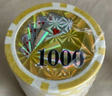 100 Royal Flush U Choose Color Poker Chips NEW