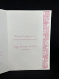 For Grandmother on Grandparents Day Greeting Card w/Envelope