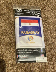 Copa America 2016 Centenario Paraguay Deluxe Flag (27" X 37") 65.5cm X 93.98cm