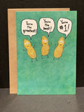 Happy Birthday Greeting Card w/Envelope Recycled Paper Greetings NEW