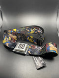 Buckle Down Marvel Wolverine 3 Action Pose Seatbelt Mens Belt WXM029