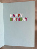 Birthday Greeting Card w/Envelope NEW