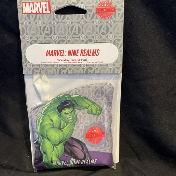 Marvel Nine Realms Hulk Scentsy Scent Pak/Sachet