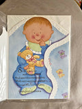 New Baby Boy Greeting Card w/Envelope NEW