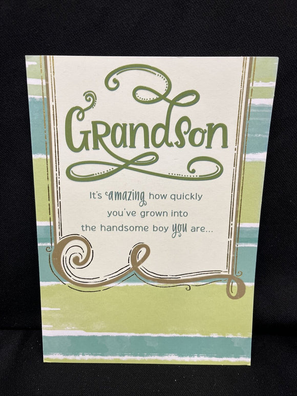 First Communion Grandson Greeting Card w/Envelope