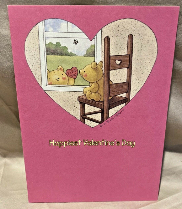 Valentine’s Day Greeting Card W/Envelope NEW
