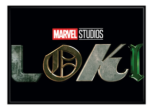 Marvel Loki Logo Ata-Boy Magnet 2.5" X 3.5"