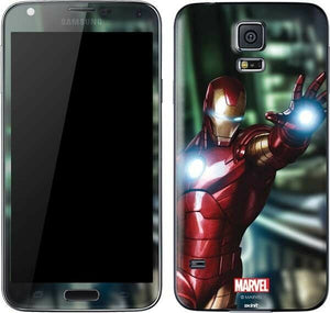 Watch out for Ironman Galaxy S5 Skinit Phone Skin Marvel NEW