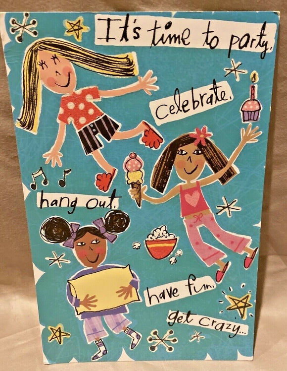 Birthday Greeting Card w/Envelope NEW