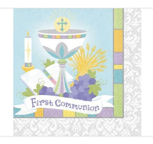 Joyous First Communion Lunch Napkins 36ct