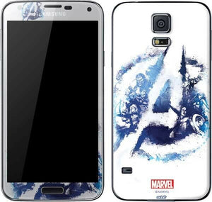 Avengers Blue Logo Galaxy S5 Skinit Phone Skin Marvel  NEW