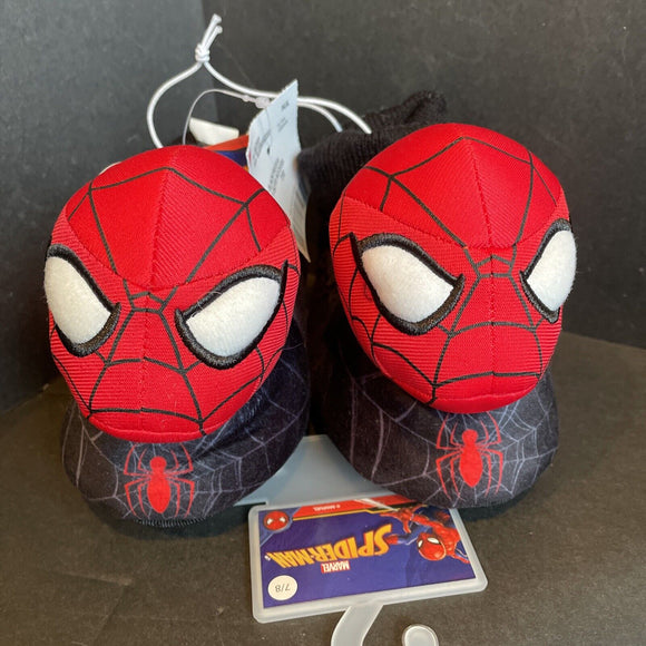 Marvel Spiderman Child Sock Slippers size 7/8