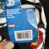 Marvel Spiderman Kids Fuzzy Babba Slipper Socks M/L Shoe Sz 13-4