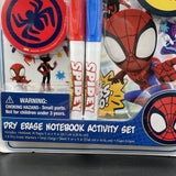 Marvel Spidey & Amazing Friends Dry Erase Notebook Activity Set Ages 3+