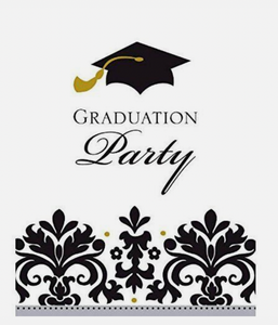 Graduation Party Invitation with Envelope 50ct