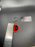 Buckle Down Marvel Deadpool Logo Metal Keychain