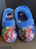 Marvel Avengers Toddler Plush Cushion Slippers Sz 7/8