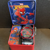 Marvel Spiderman Digital Flashing Kids Watch w/ Camo Band