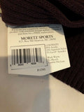 2 (Two) Pair Moretz Adult Soccer Socks Maroon Size 9-15 NWT