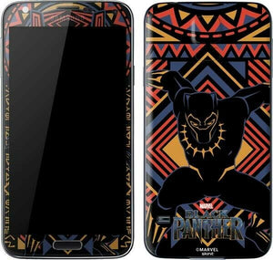 Marvel Black Panther Tribal Print Galaxy S5 Skinit Phone Skin NEW