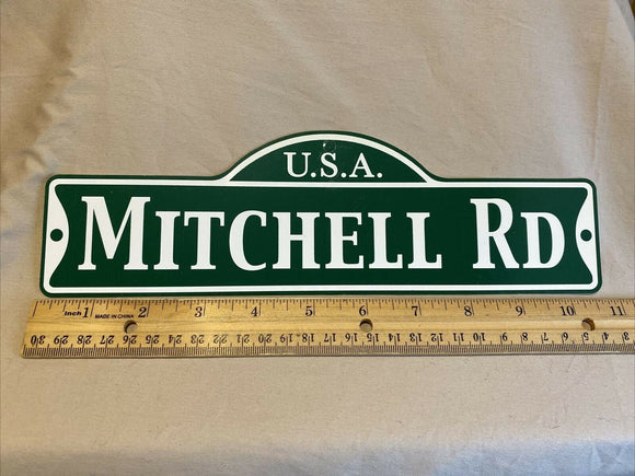 Green Street Room Sign Personalized  ~ USA  Mitchell Rd ~ Stocking Stuffer ~