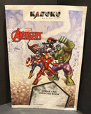 Marvel Avengers Exercise Notebook Single Line 200 Pages Soft Cover NEW