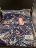 Marvel Men's Captain America Retro Allover Print Loungewear Pajama Pants XXXL