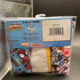 Spidey & Amazing Friends Toddler 2T/3T Briefs 3 Pack