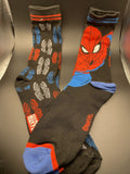 Marvel Spiderman Pose And Logo 2 Pack Mens Socks Size 6-12