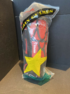 NEW Champion JUNIOR/YOUTH Armor Soccer Shinguards Plastic Shell SSAB RED/BLACK
