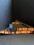 I Am Iron Man Face Dog Leash 4ft 1" wide by Buckle Down