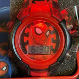 Spiderman Youth LCD Watch In Collectors Tin